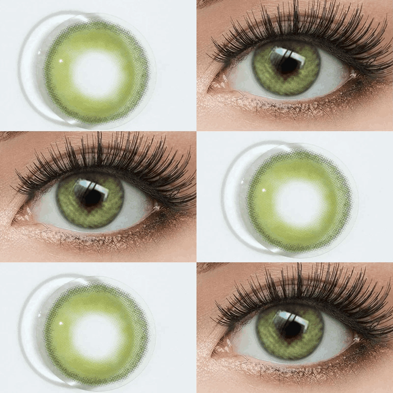 Контактні Лінзи Зелені - Айс Мілк Грін