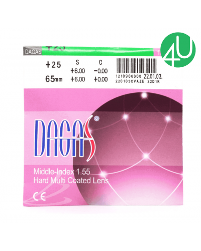 Линза для очков Dagas 1.55 HMC
