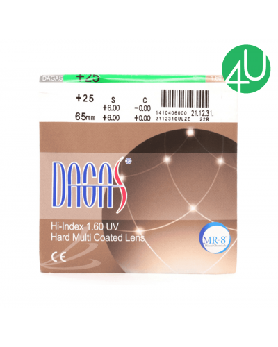 Линза для очков Dagas 1.6 HMC