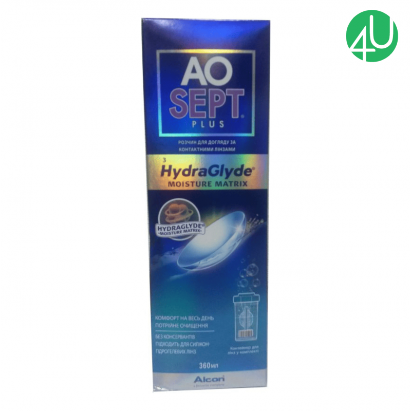 Універсальна рідина для лінз Aosept Plus