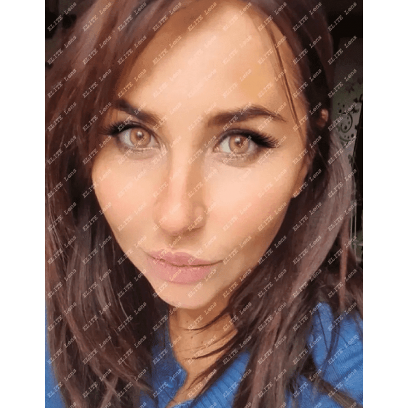 Контактні Лінзи Карі - Айс Мілк Браун