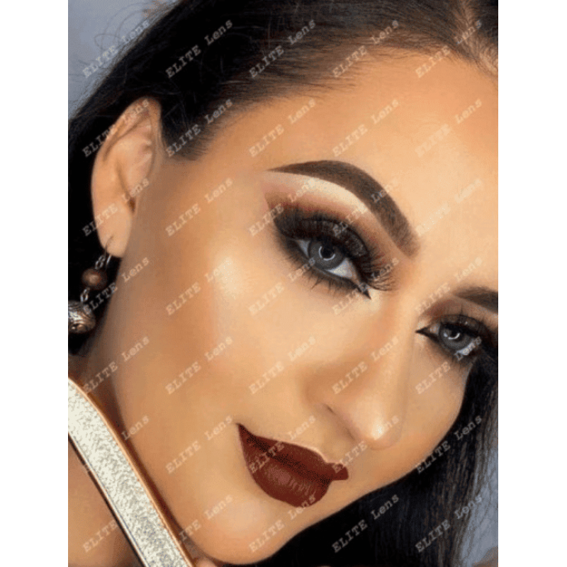 Зелені натуральні-природні лінзи з діоптріями - Мілк Спрінг