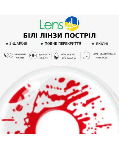 Білі лінзи крейзі-аніме - Постріл