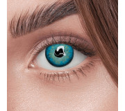 Сині натуральні лінзи для зору для темних та світлих очей