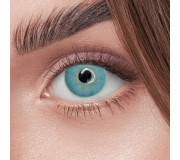Натуральные голубые линзы для темных и светлых глаз