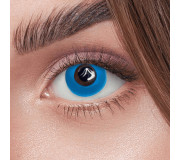 Синие натуральные линзы для темных и светлых глаз