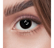 Чорні натуральні лінзи для зору для темних та світлих очей