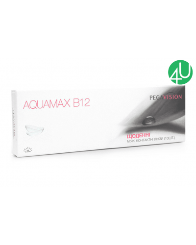 Однодневные контактные линзы Aquamax B12 10 шт.