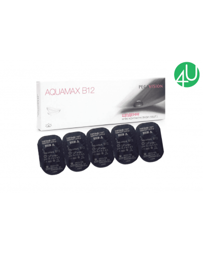 Однодневные контактные линзы Aquamax B12 10 шт.