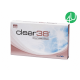 Квартальные контактные линзы Clear 38