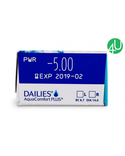 Однодневные контактные линзы Dailies Aqua Comfort Plus