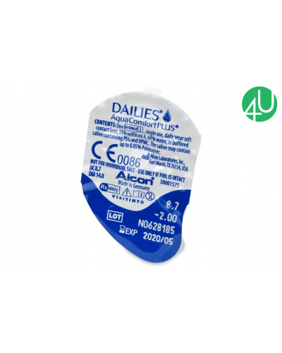 Однодневные контактные линзы Dailies Aqua Comfort Plus