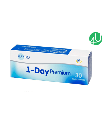 Одноденні контактні лінзи Maxima 1-Day Premium