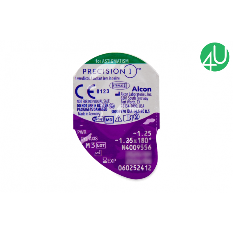Одноденні контактні лінзи Precision 1
