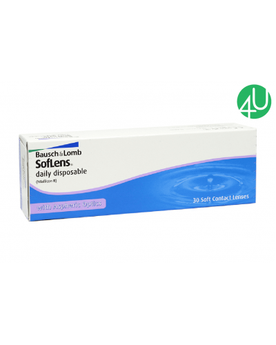Soflens Daily Disposabl 30 шт. | Одноденні контактні лінзи Bausch+Lomb