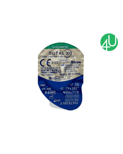 Торичні Лінзи (для корекції астигматизму) Total 30 for Astigmatism від Alcon