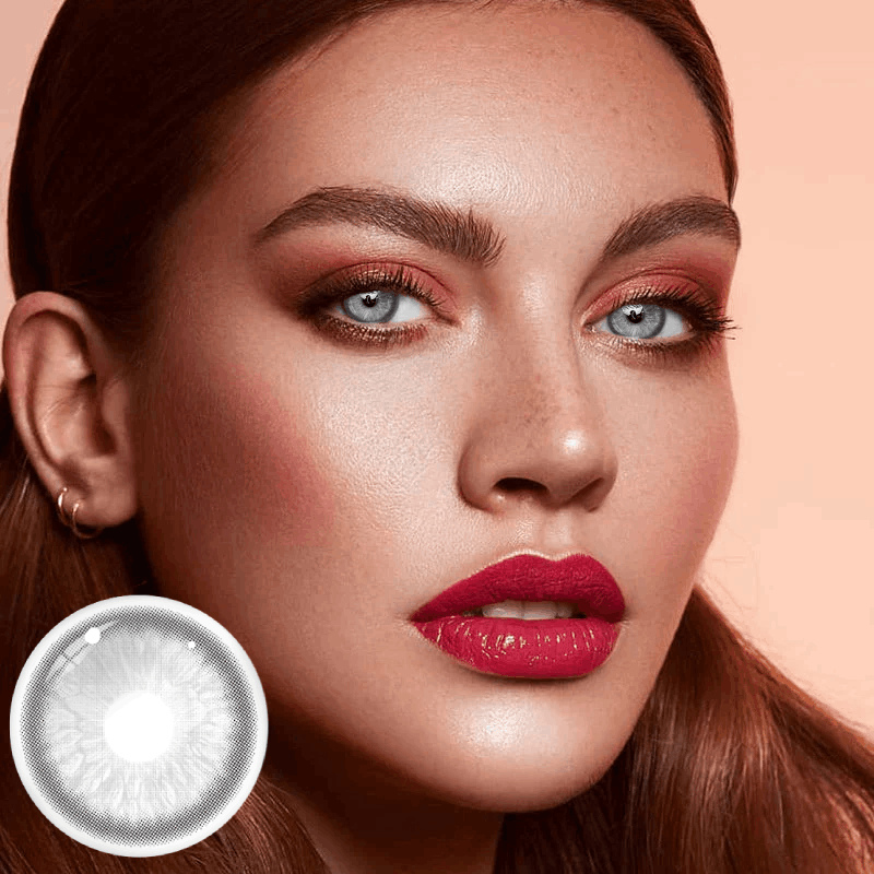 Контактные линзы серые - Аура Грей