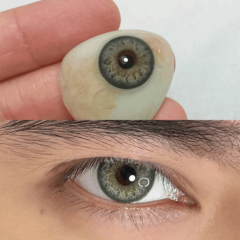 Контактные линзы зеленые - Молекула Грин