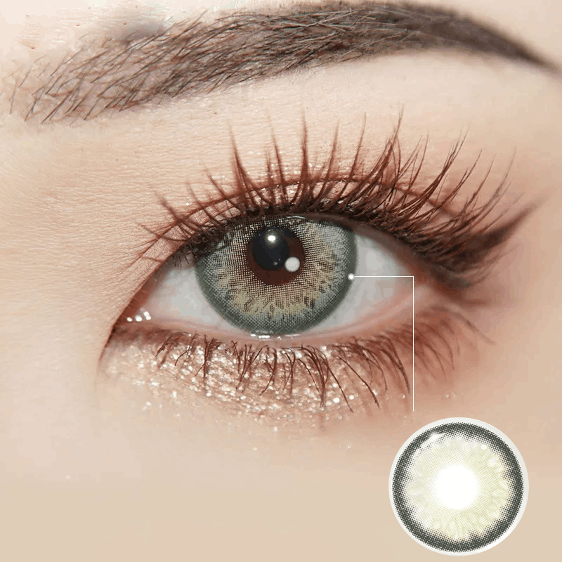 Контактные линзы зеленые - Молекула Грин