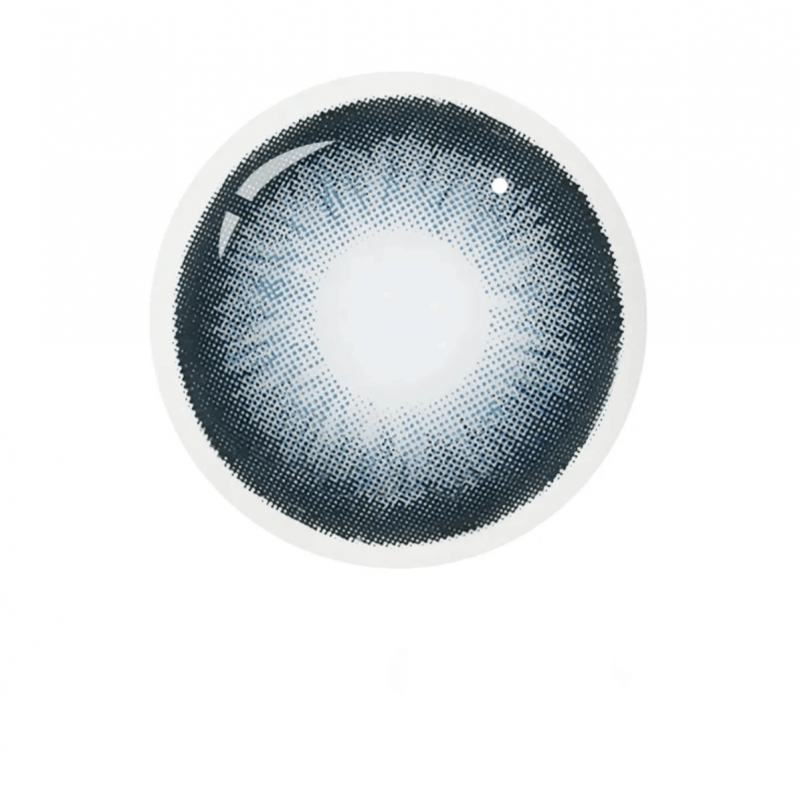 Сині кольорові лінзи з діоптріями - Теілор Блу 