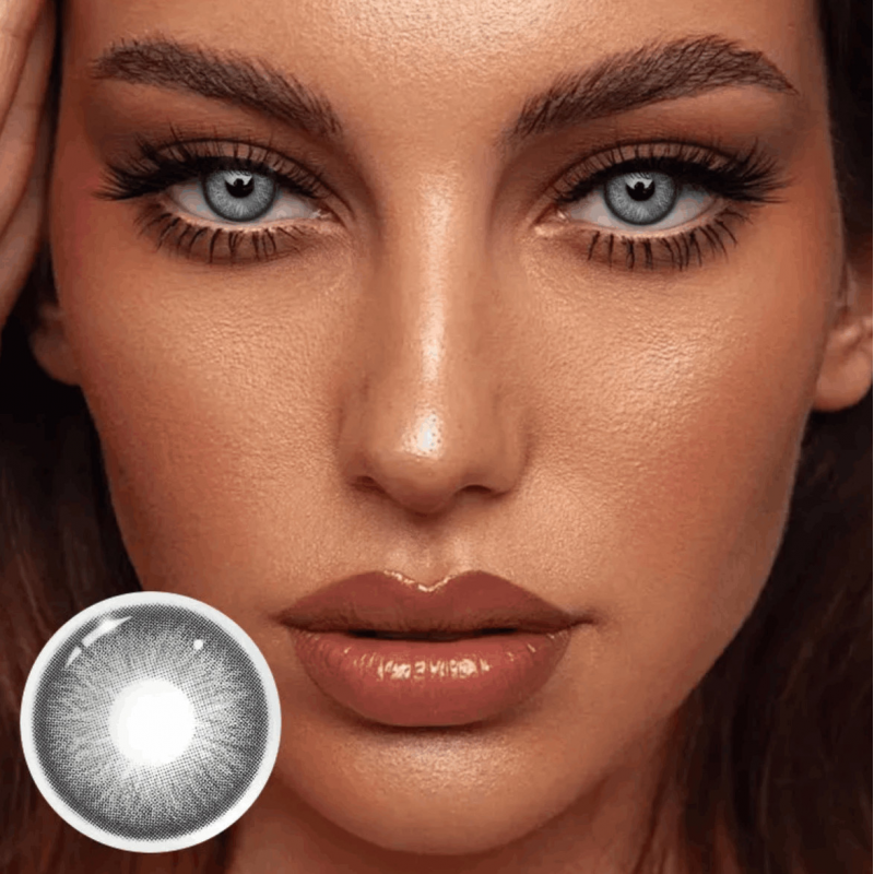 Контактные линзы серые - Тейлор Грей