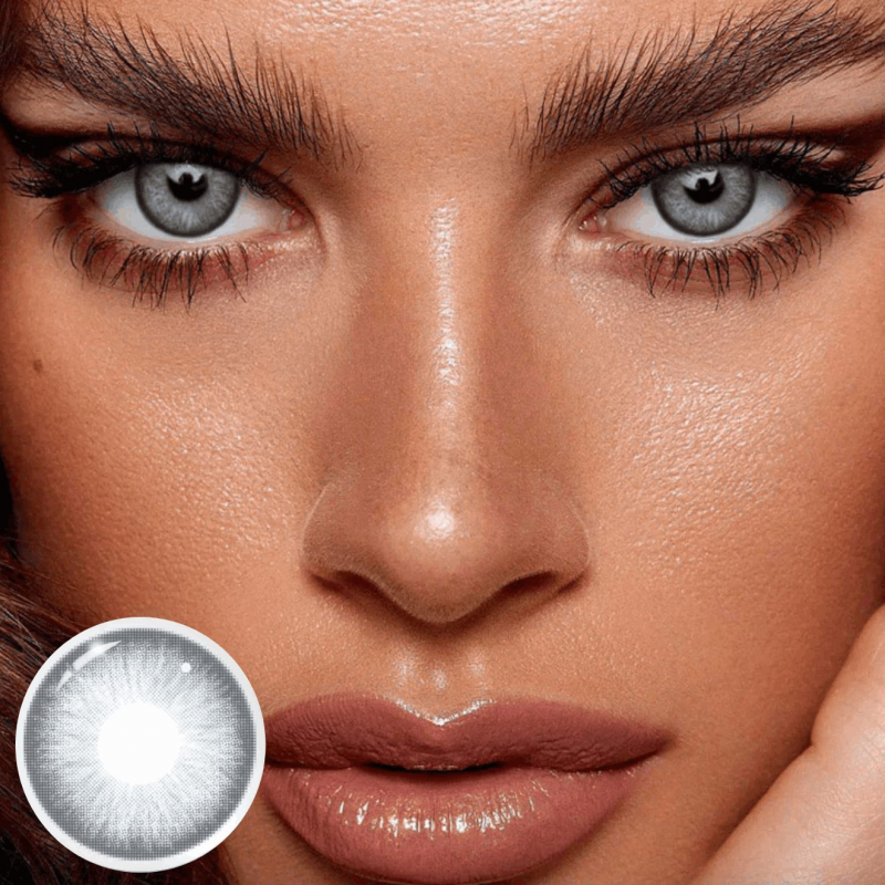 Контактные линзы серые - Тейлор Грей