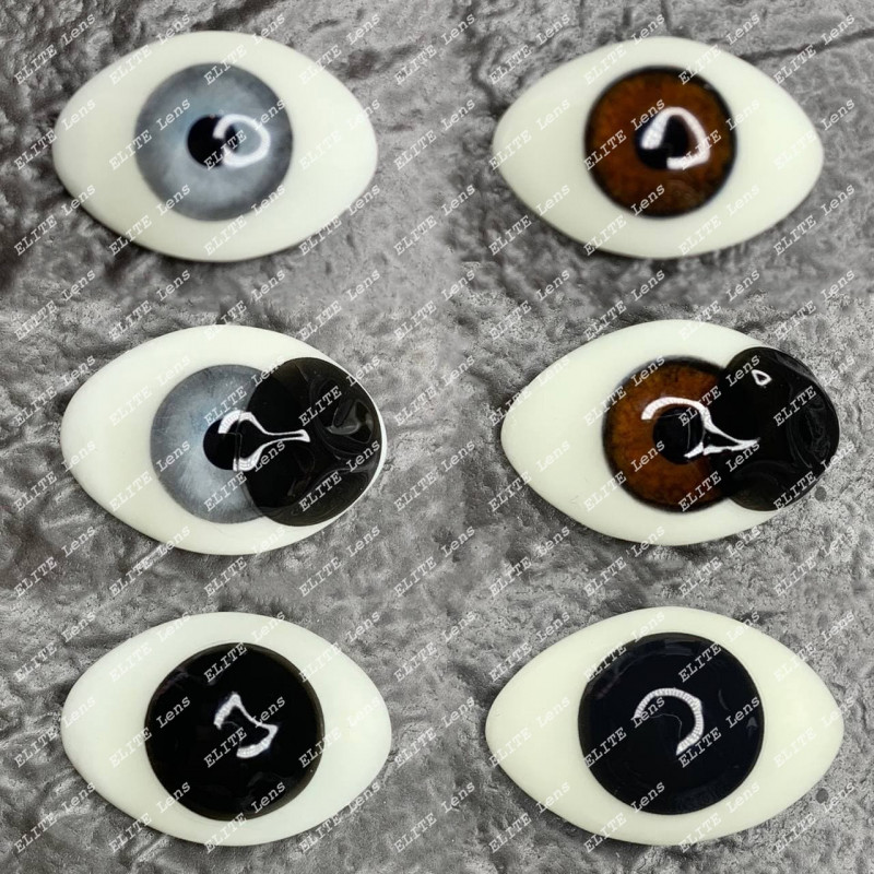 Черные линзы  (Слепые)  крейзи-аниме  - Фуллблек