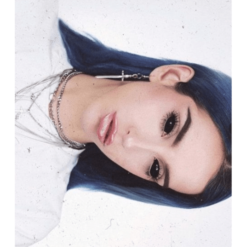 Линзы Склеральные Черные - Блэк 22 мм