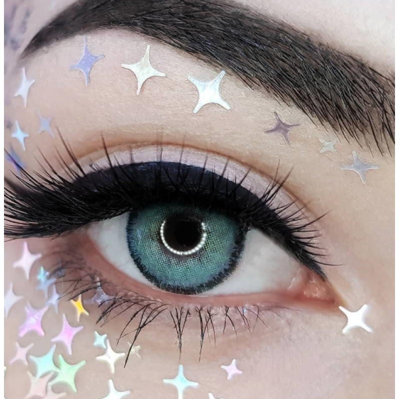 Контактные Линзы Синие - Айс Софт Блу