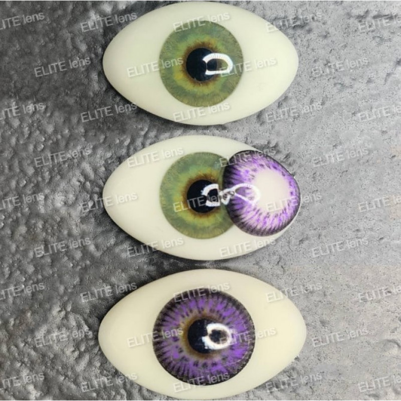 Контактные Линзы Фиолетовые - Кукольные Фиолетовые