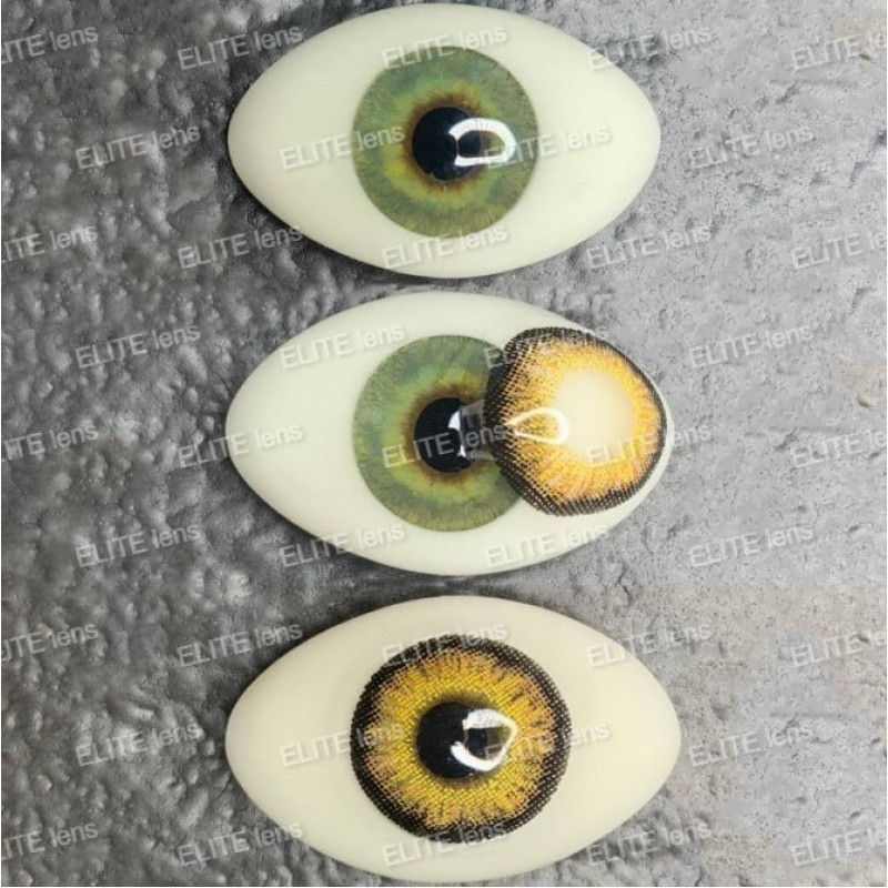 Контактные Линзы Коричневые – Айс Голд