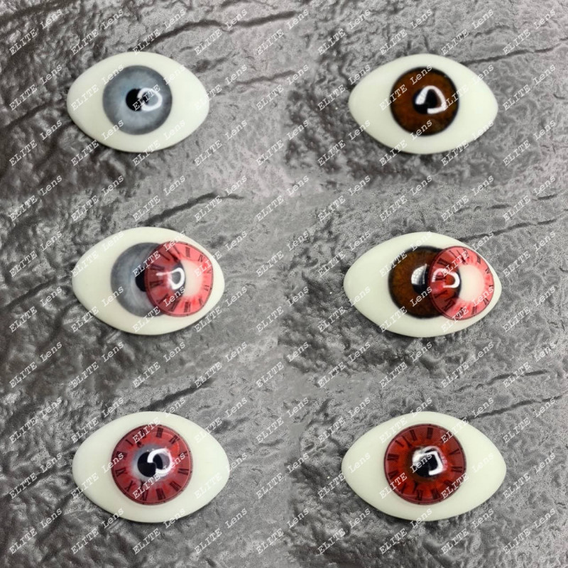 Червоні лінзи крейзі-аніме - Червоний