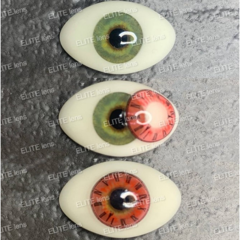 Червоні лінзи крейзі-аніме - Червоний