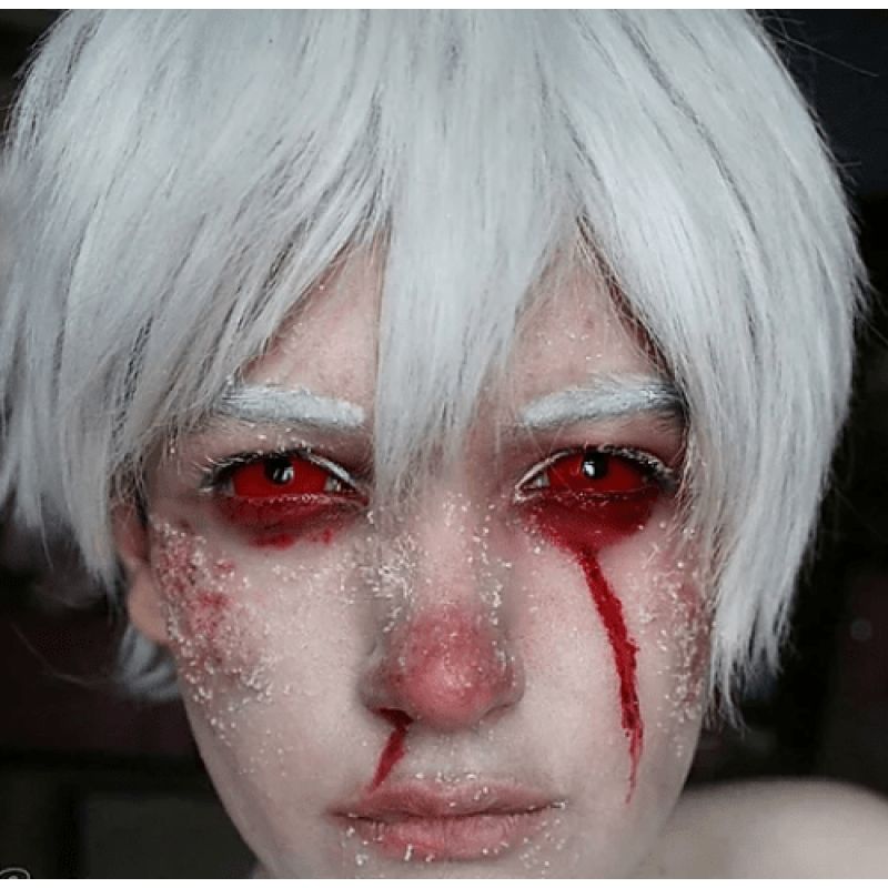 Контактні Лінзи Червоні - Ред 22 мм