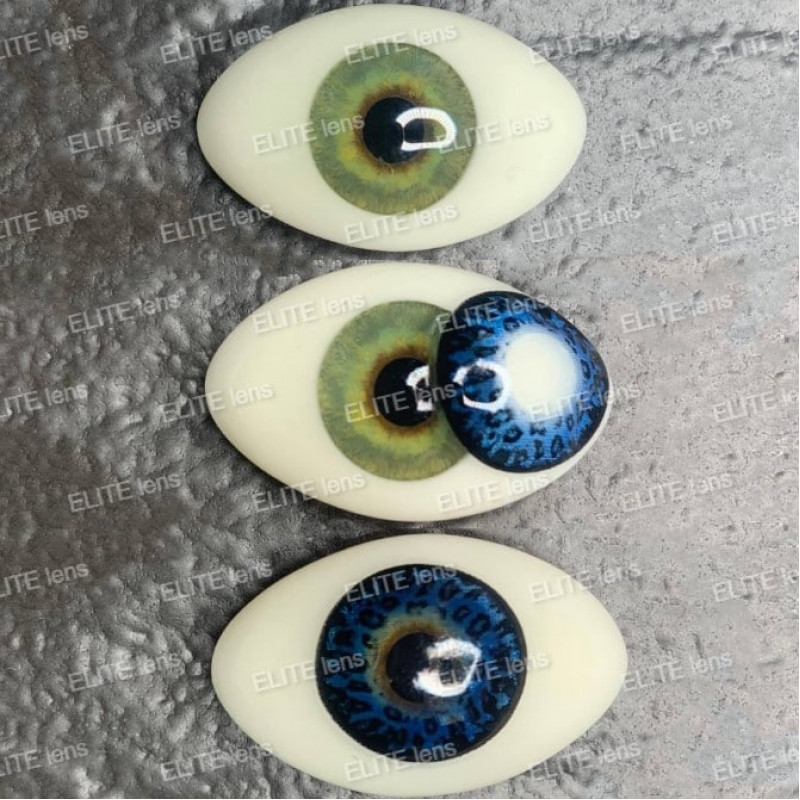 Контактные Линзы Синие - Блу ЛЕО