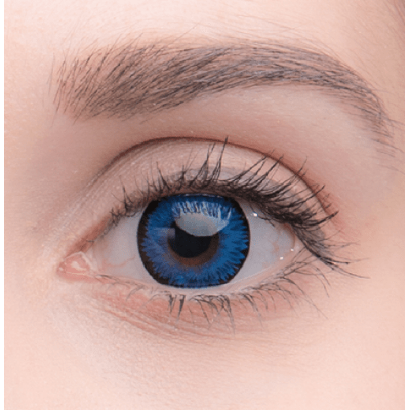 Контактные Линзы Синие - Блу1.1