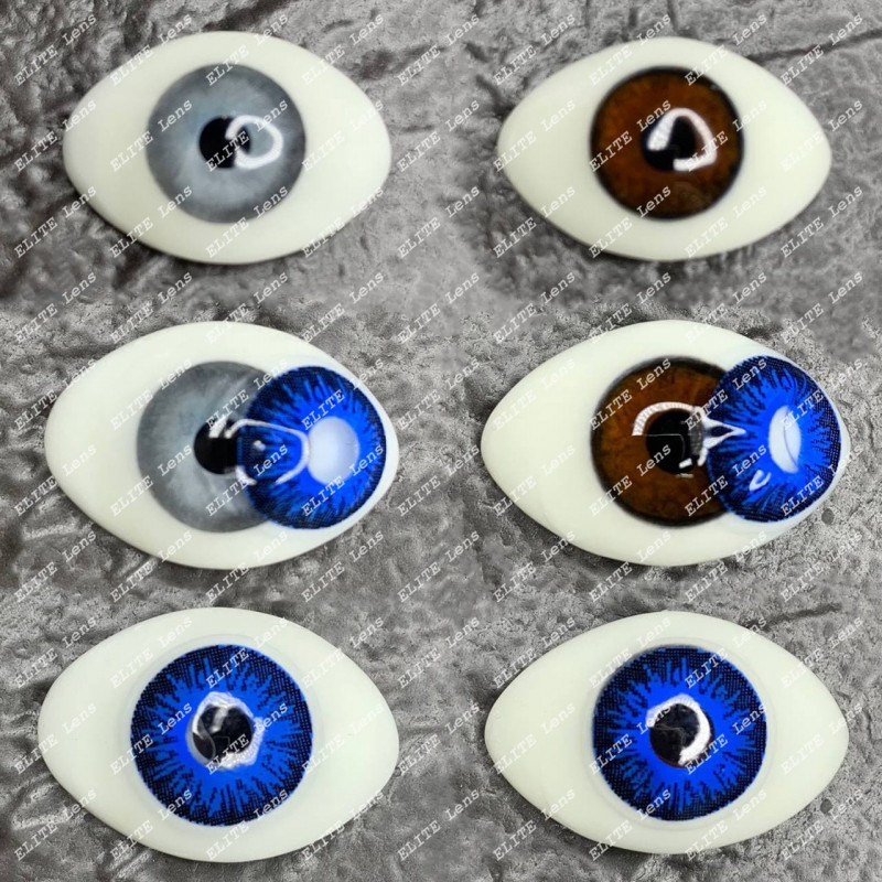 Контактные Линзы Синие - Блу1.1