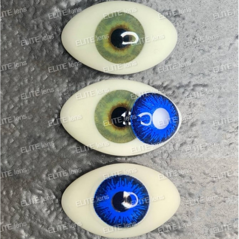 Контактные Линзы Синие - Блу1.1