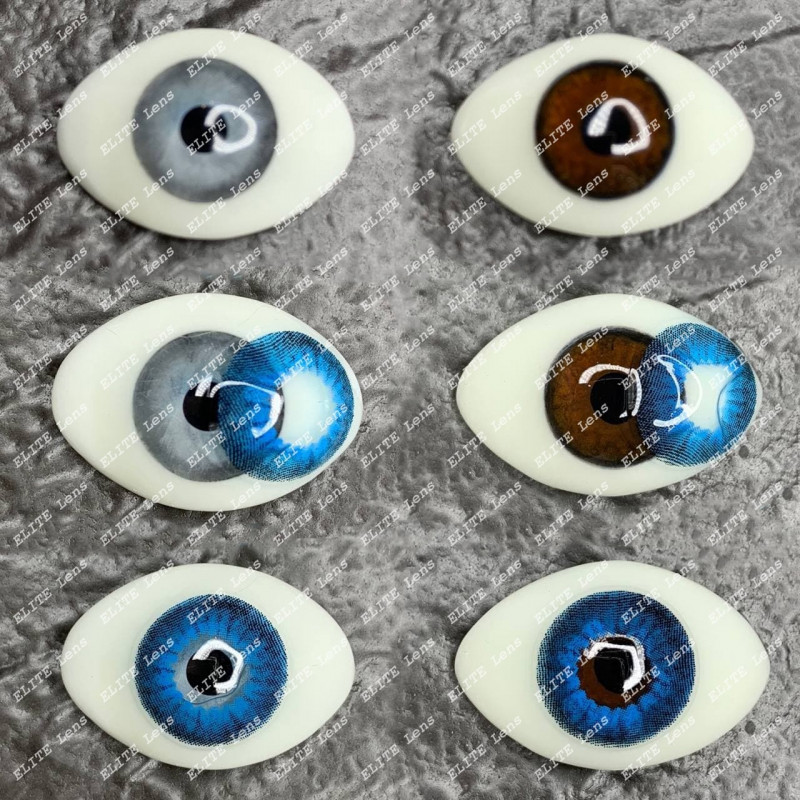 Контактные Линзы Синие - Блу1