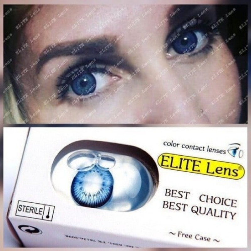 Контактные Линзы Синие - Кукольные Синие