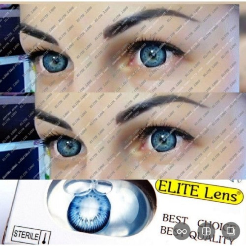 Контактные Линзы Синие - Кукольные Синие