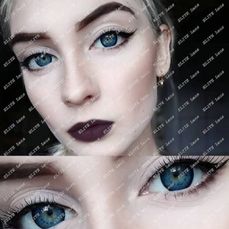 Контактные Линзы Синие - Кукольные Синие