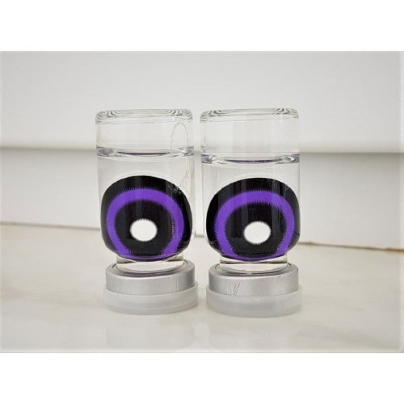 Линзы Склеральные Фиолетовые - Хоррор Фиолет