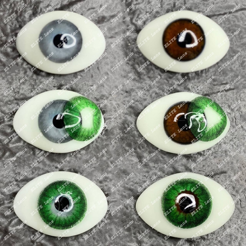 Контактные Линзы Зеленые - Грин1