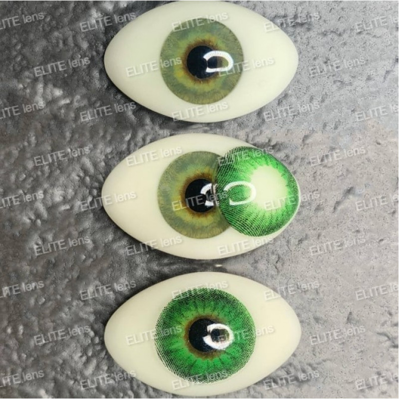 Контактные Линзы Зеленые - Грин1