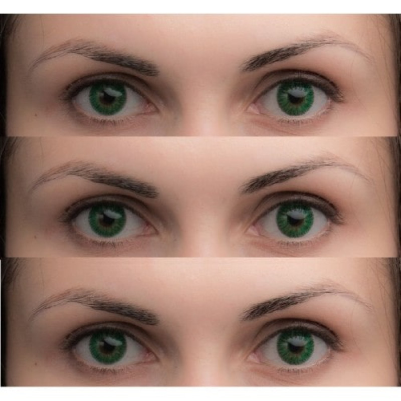 Контактные Линзы Зеленые - Грин1
