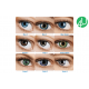 Квартальные цветные контактные линзы OkVision Fusion