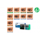 Квартальные цветные контактные линзы SOFLENS NATURAL COLORS