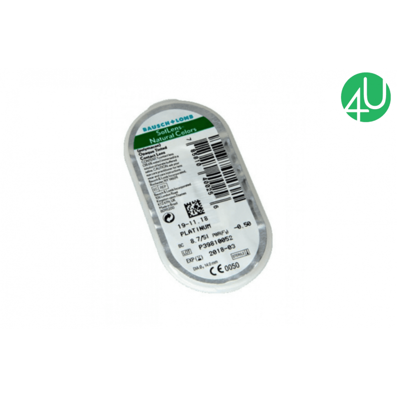 Квартальные цветные контактные линзы SOFLENS NATURAL COLORS