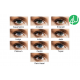 Квартальные цветные контактные линзы SOFLENS NATURAL COLORS